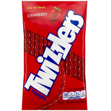Load image into Gallery viewer, Twizzlers Twists Strawberry Candy Bag 198g
