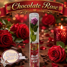 Load image into Gallery viewer, Chocolate Rose in Cylinder
