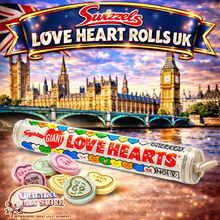 Load image into Gallery viewer, Swizzels Love Heart Rolls 39g
