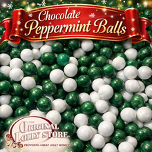 Load image into Gallery viewer, Chocolate Peppermint Balls - Green &amp; White
