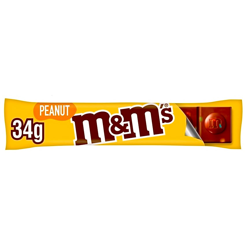 M&M's Crunchy Peanut & Milk Chocolate Bar 34g