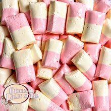 Load image into Gallery viewer, Freeze Dried Pink &amp; White Nougat UK  - Just Like Strawberry &amp; Cream Honeycomb
