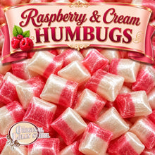 Load image into Gallery viewer, Raspberry &amp; Cream Humbugs
