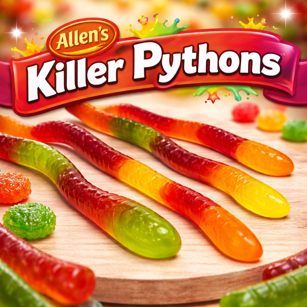 Killer Pythons Allen’s – The Original Lolly Store