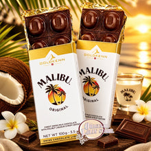 Load image into Gallery viewer, Goldkenn Malibu Chocolate Block 100g
