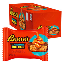 Load image into Gallery viewer, Reese&#39;s Milk Chocolate Caramel Big Cup 39g
