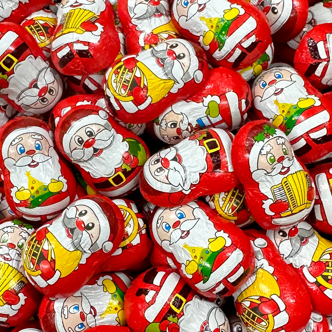 Milk Chocolate Santas