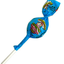 Load image into Gallery viewer, Warheads Super Sour Bubblegum Pops 19g
