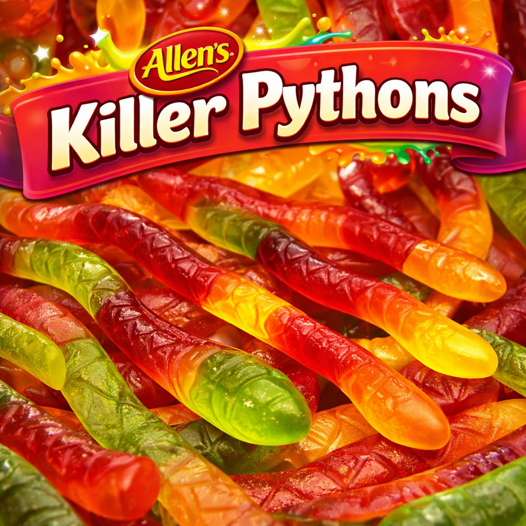 Killer Pythons Allen’s – The Original Lolly Store