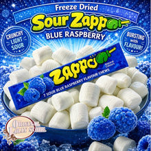 Load image into Gallery viewer, Freeze Dried Sour Zappo Sour Blue Raspberry
