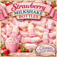 Load image into Gallery viewer, Strawberry Dusted Milkshake Bottles - Barratt

