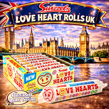 Load image into Gallery viewer, Swizzels Love Heart Rolls 39g
