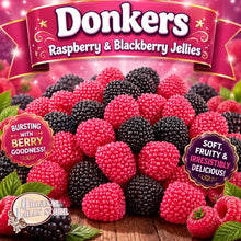 Load image into Gallery viewer, Donkers  Raspberry &amp; Blackberry Jellies -Berries Framboos Braam
