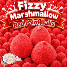 Load image into Gallery viewer, Fizzy Marshmallow Red Paint Balls
