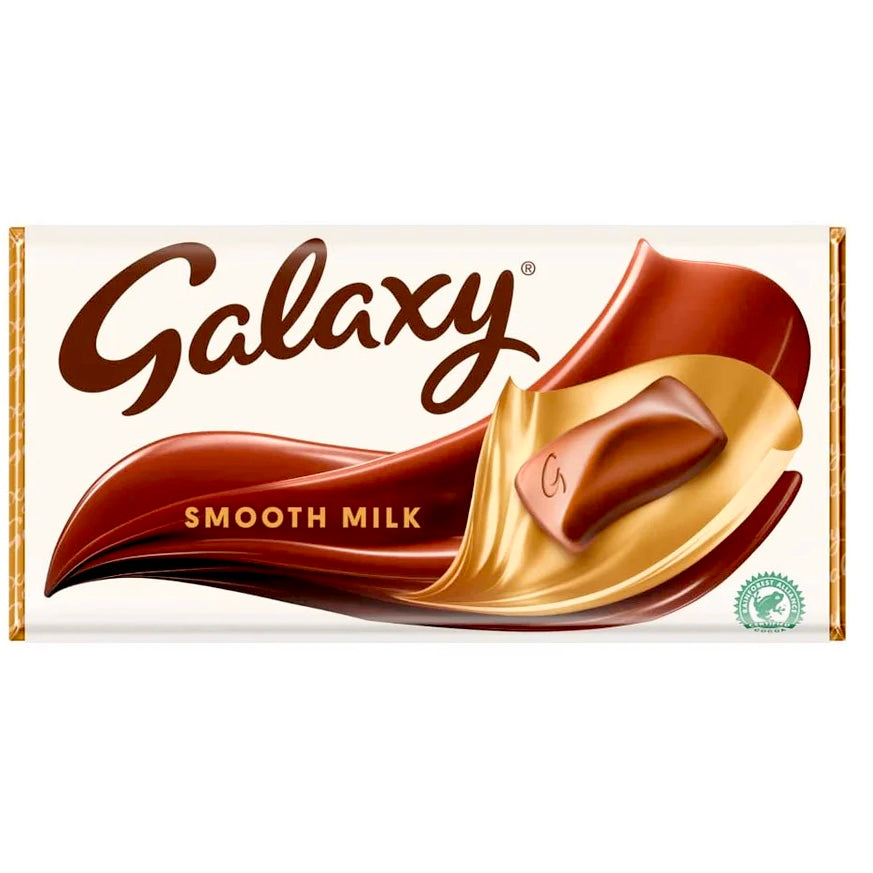 Galaxy Smooth Milk Chocolate Block Bar 100g UK