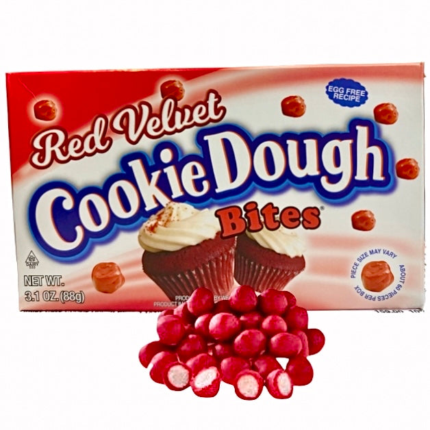 Red Velvet CupCake Cookie Dough Bites
