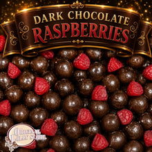 Load image into Gallery viewer, Dark Chocolate Raspberries - Premium
