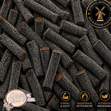 Load image into Gallery viewer, Dutch Licorice Salted Licorice Salmiak Witches’ Broomstick Heksendrop
