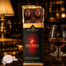 Load image into Gallery viewer, Goldkenn Remy Martin Milk Chocolate Block 100g
