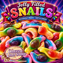 Load image into Gallery viewer, Jelly Filled Snails
