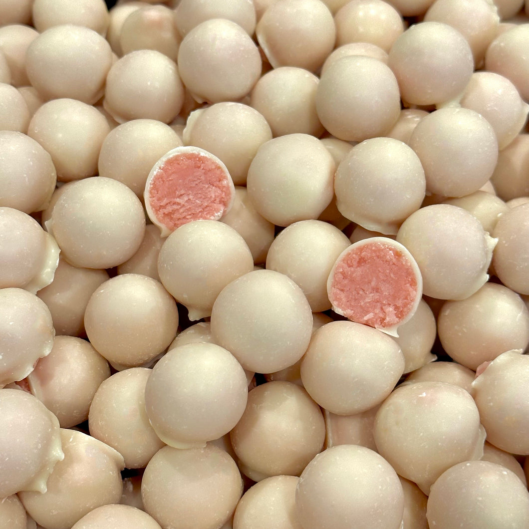 Yoghurt Strawberry Balls