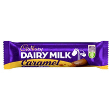 Load image into Gallery viewer, Cadbury Dairy Milk Caramel Chocolate Bar 45g UK
