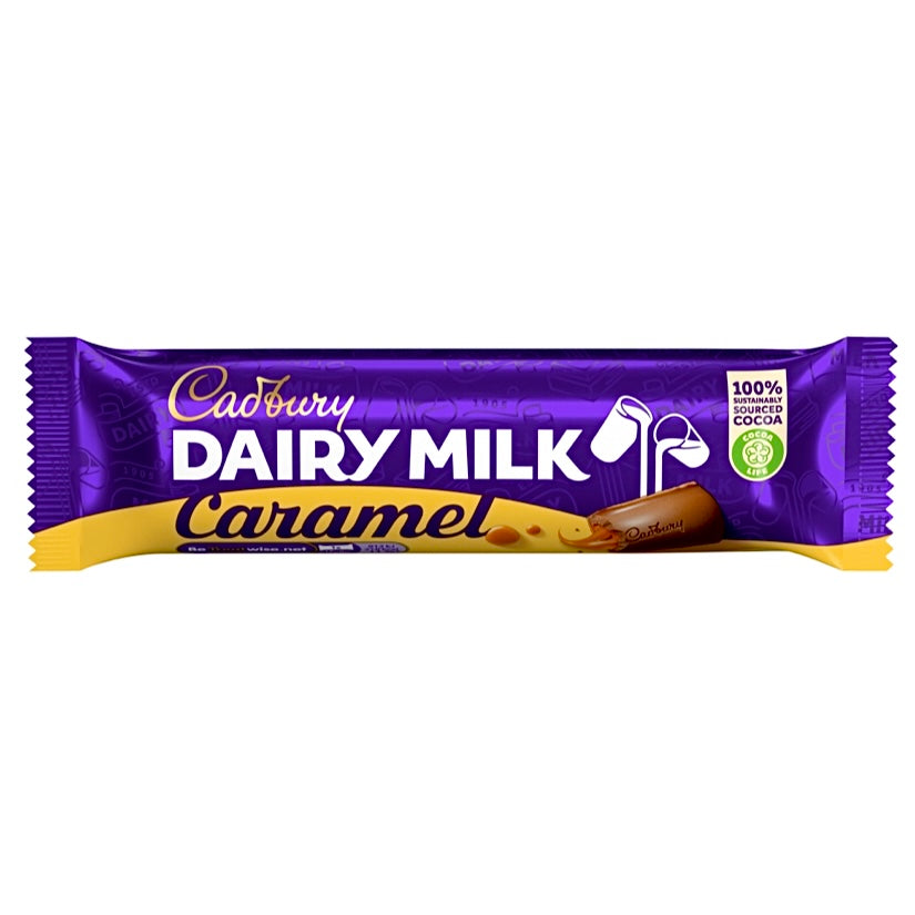 Cadbury Dairy Milk Caramel Chocolate Bar 45g UK