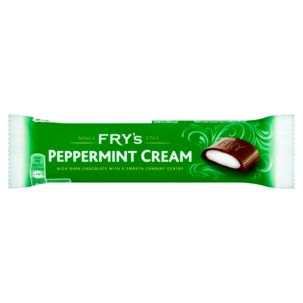 Fry's Peppermint Cream Chocolate Bar 49g