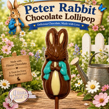 Load image into Gallery viewer, Peter Rabbit Chocolate Lollipop
