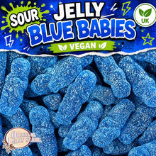 Load image into Gallery viewer, Sour Jelly Blue Babies - Vegan UK
