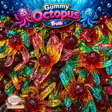 Load image into Gallery viewer, Gummy Octopus - Trolli

