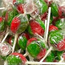 Load image into Gallery viewer, Watermelon Mega Lollipop wrapped UK
