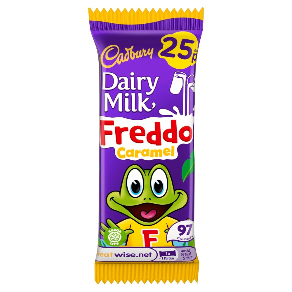 Cadbury Dairy Milk Freddo Caramel Chocolate 19.5g UK