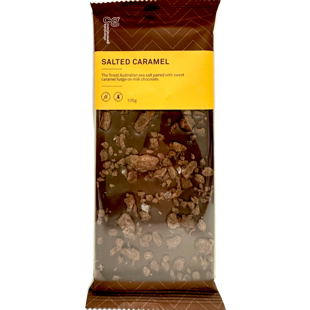 Milk Chocolate Salted Caramel 105g