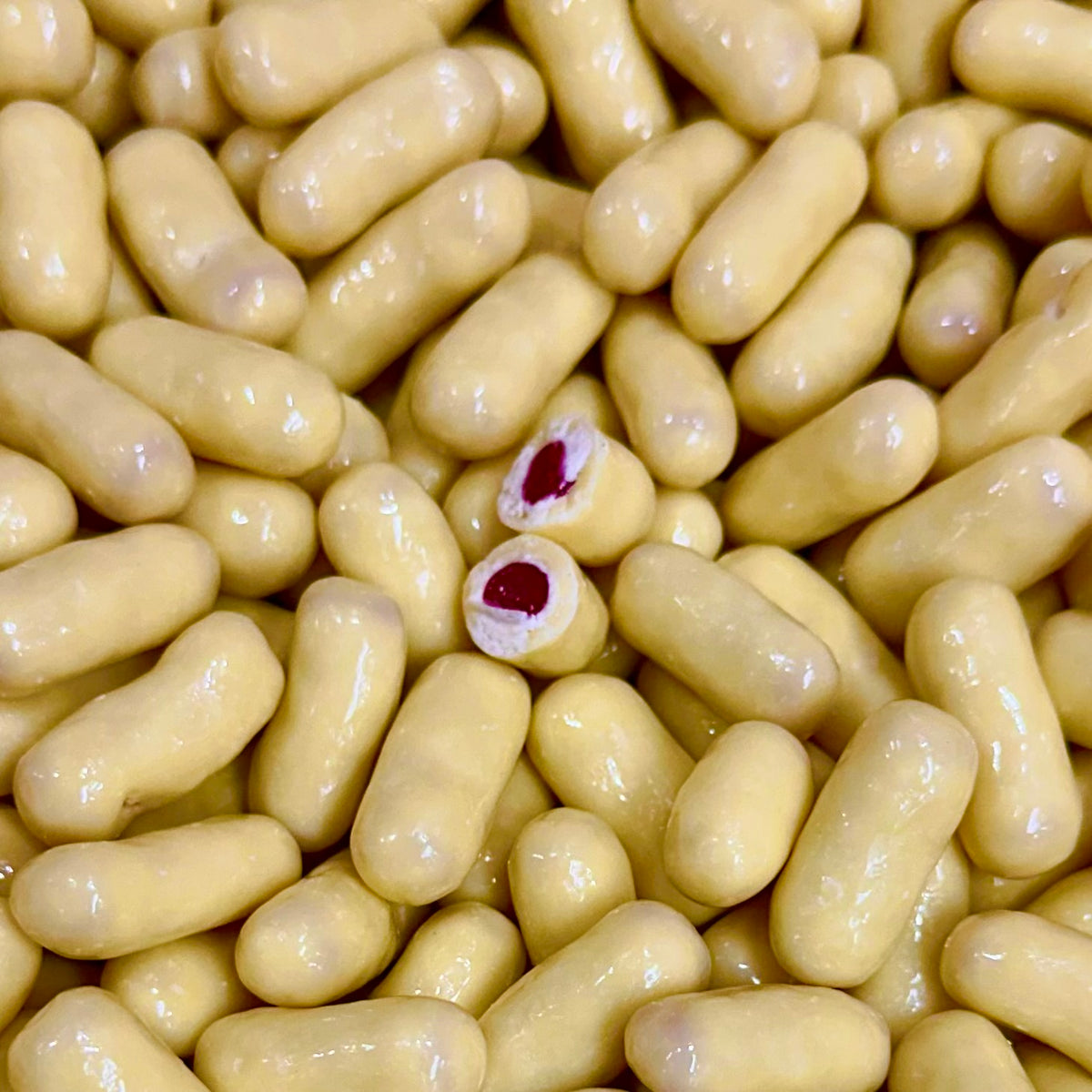 White Chocolate Raspberry Bullets White Chocolate Raspberry Bullets - Premium – The Original Lolly Store