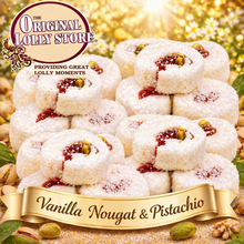 Load image into Gallery viewer, Nougat Wheels - Vanilla Nougat &amp; Pistachio
