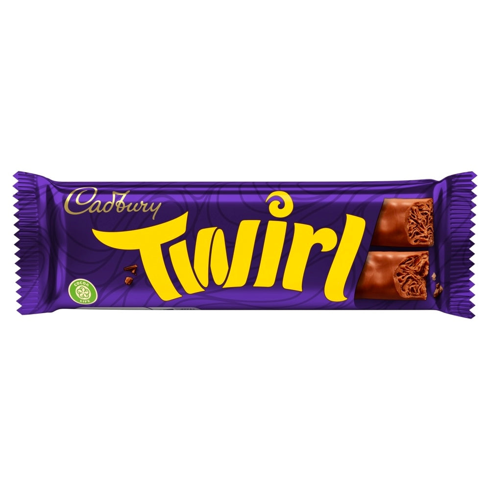 Cadbury Twirl Chocolate Bars 43g UK