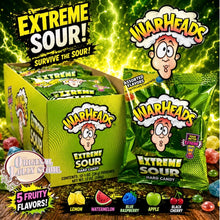 Load image into Gallery viewer, Warheads Super Sours Hard Candy 28g bag
