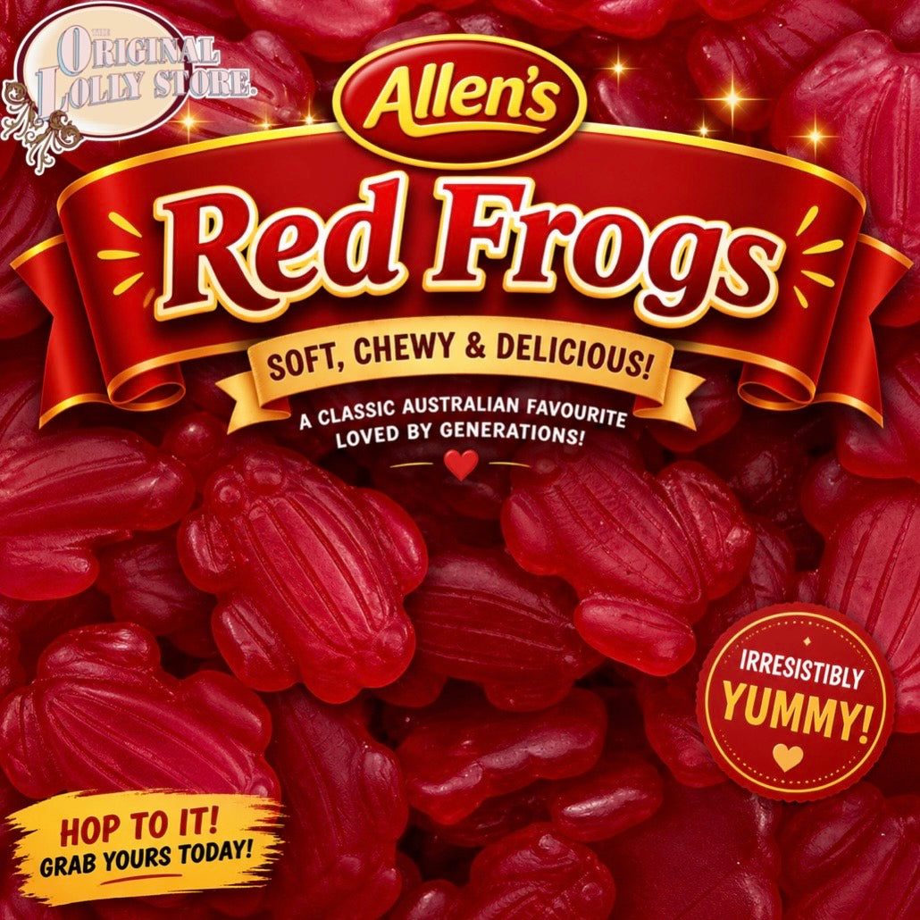Red Frogs Allens – The Original Lolly Store