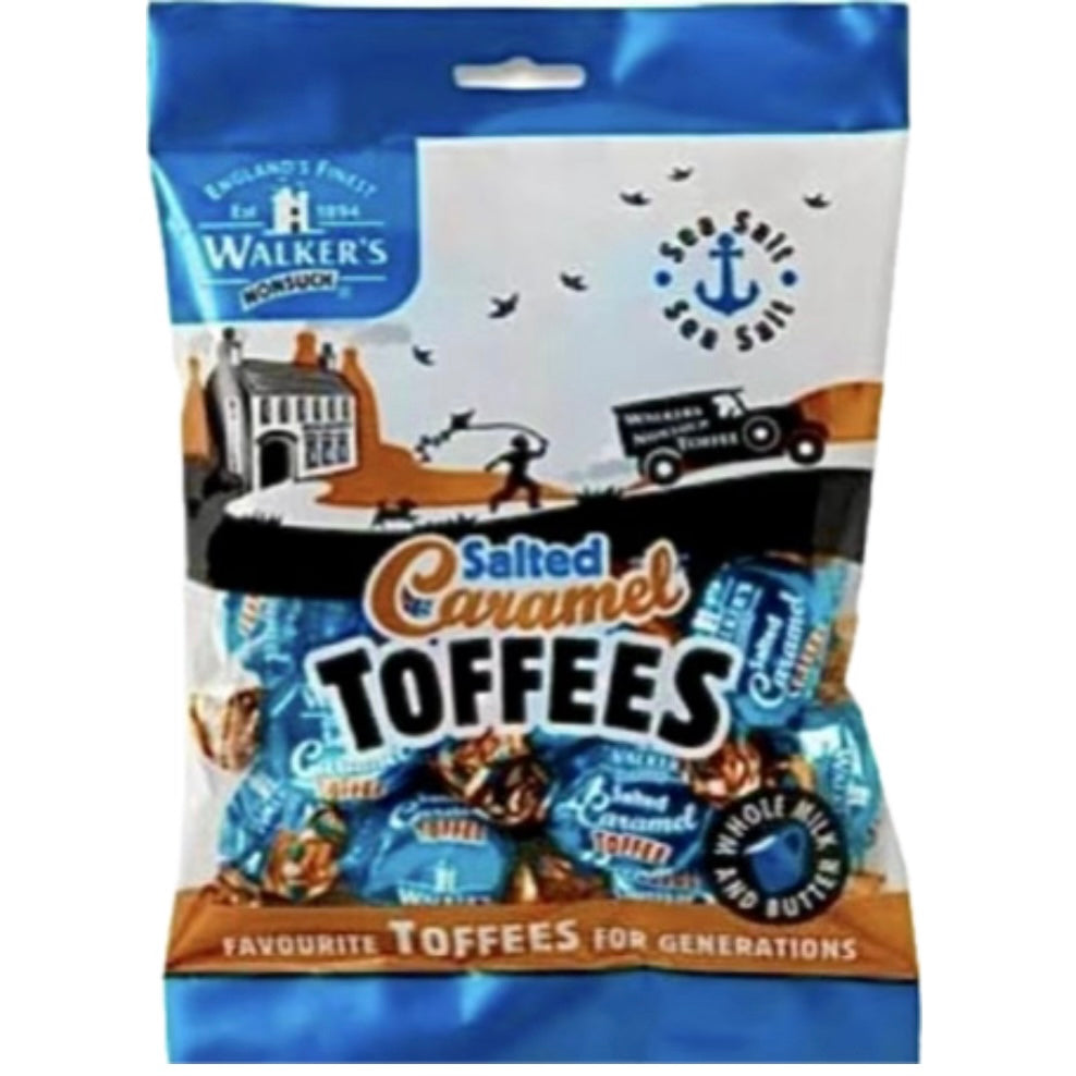 Walker's Nonsuch Salted Caramel Toffees Bag 150g