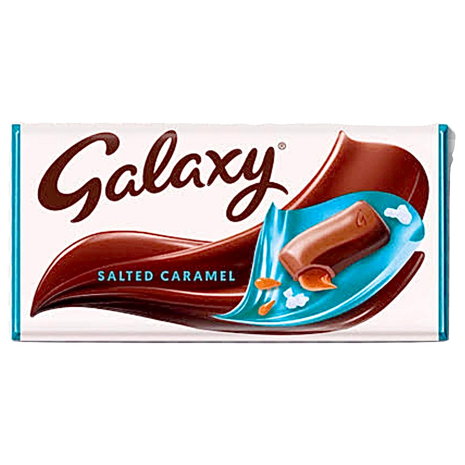 Galaxy Salted Caramel & Milk Chocolate Bar 135g UK