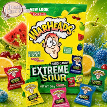 Load image into Gallery viewer, Warheads Extreme Sour Hard Candy Bag 56g
