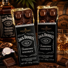 Load image into Gallery viewer, Goldkenn Jack Daniel’s Milk Chocolate Block 100g
