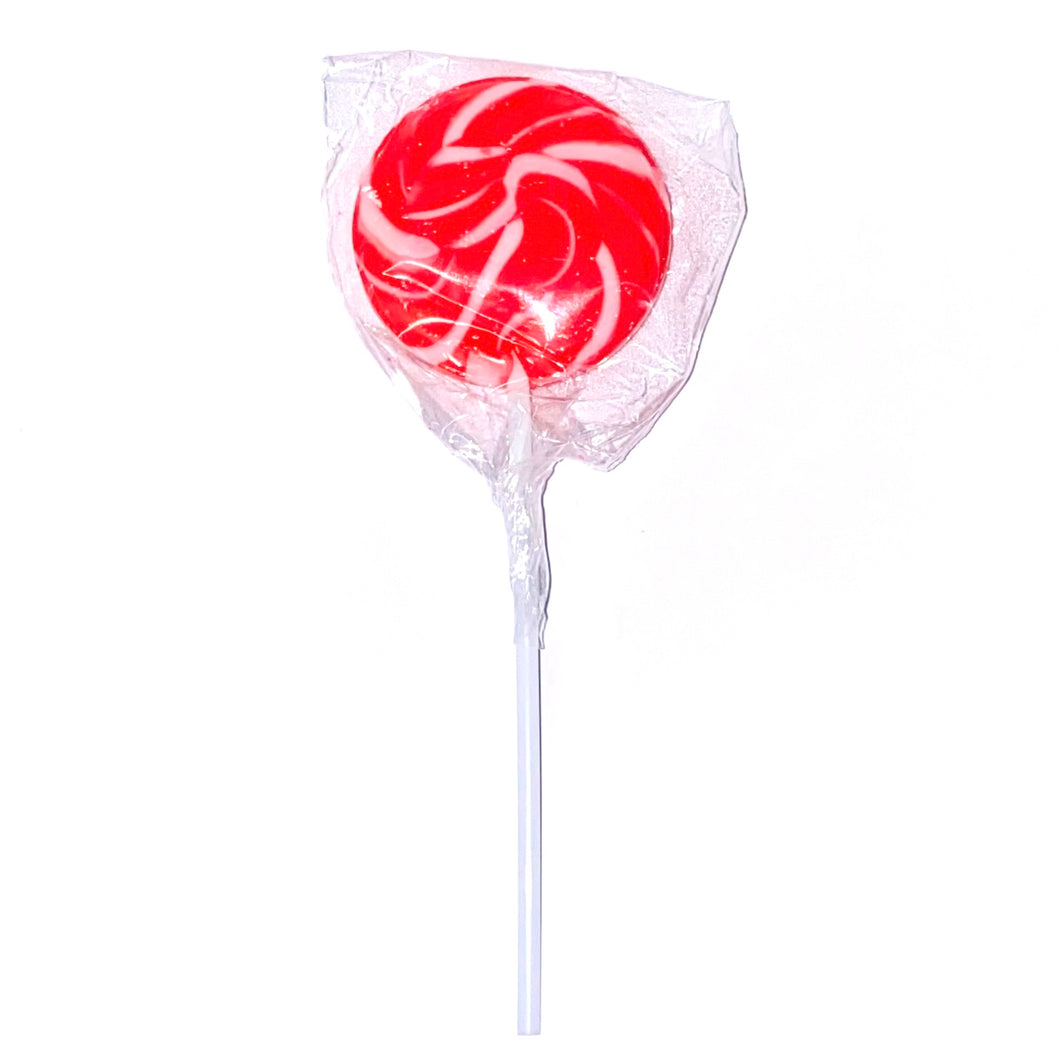 Red & White Mini Lollipops