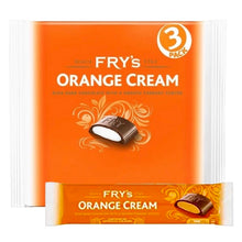 Load image into Gallery viewer, Fry&#39;s Orange Cream Chocolate Bar 3 Pack 147g
