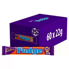 Load image into Gallery viewer, Cadbury Fudge Chocolate Bar 22g
