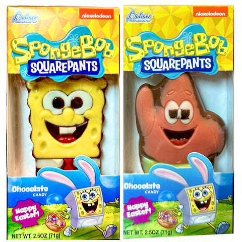 Spongebob or Patrick Chocolates 71g
