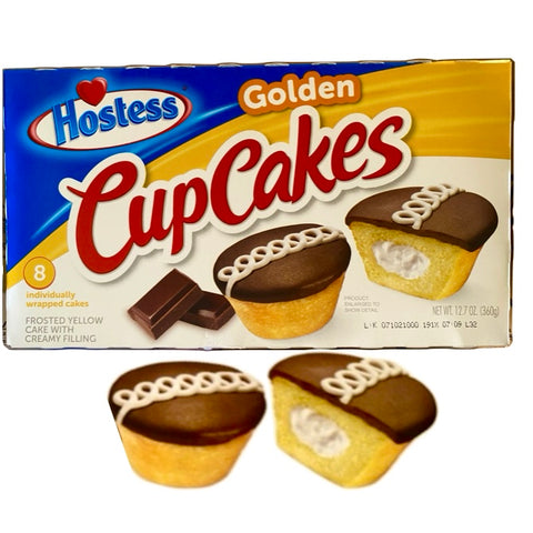 Hostess Golden Cupcakes