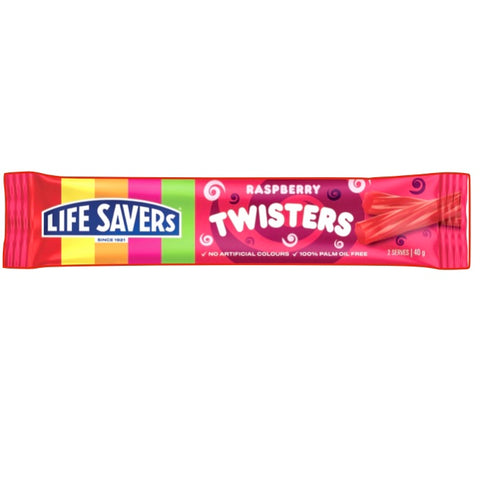 Life Savers Raspberry Twisters 40g