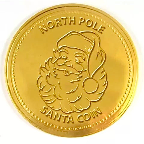 Pre-Order Giant Gold Santa Coin 50g